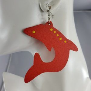 African (Kenyan) Handmade Balsa Wood Earrings